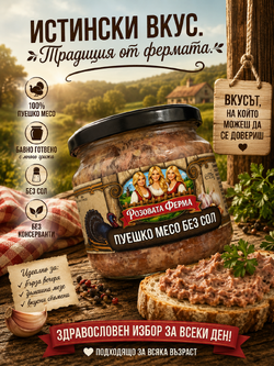ПУЕШКО МЕСО БЕЗ СОЛ